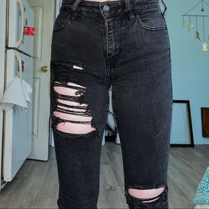 Black Ripped jeans